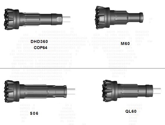 DTH bits 6inch 