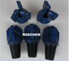 Chevron and Step type drag bits 