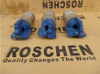 Chevron and Step type drag bits 