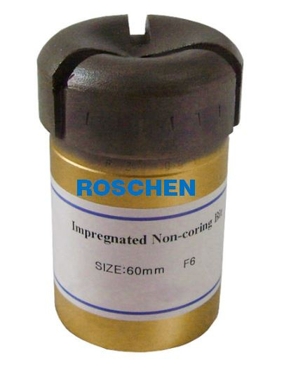 Impregnated diamond non coring bits