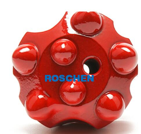 Threaded Button Bit SR28-45mm Q7 for Top Hammer drilling