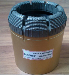BQ NQ HQ Surface Set Diamond Core Bit 