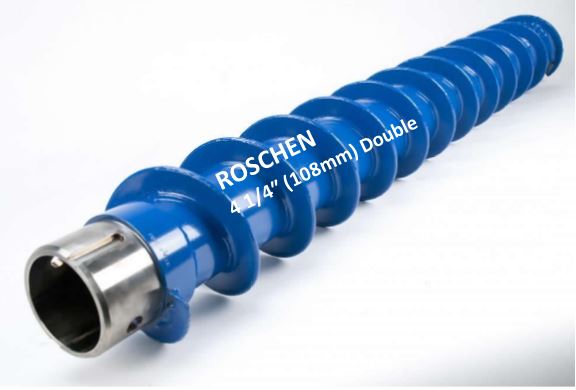  Double Key Heavy Duty Hollow Stem Auger 4 1/4inch 